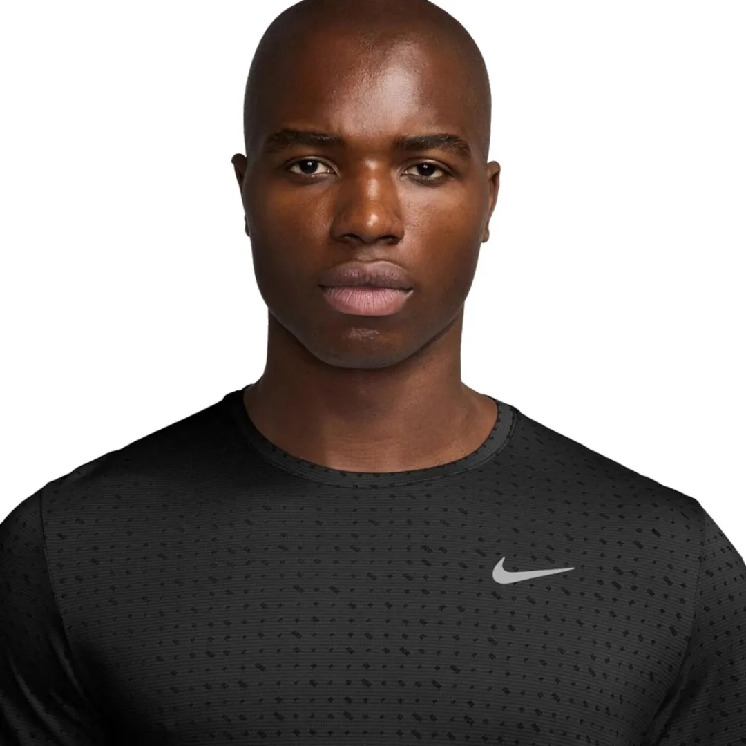 Nike Dri-FIT Miller Breathe Shirt Heren M - Zwart