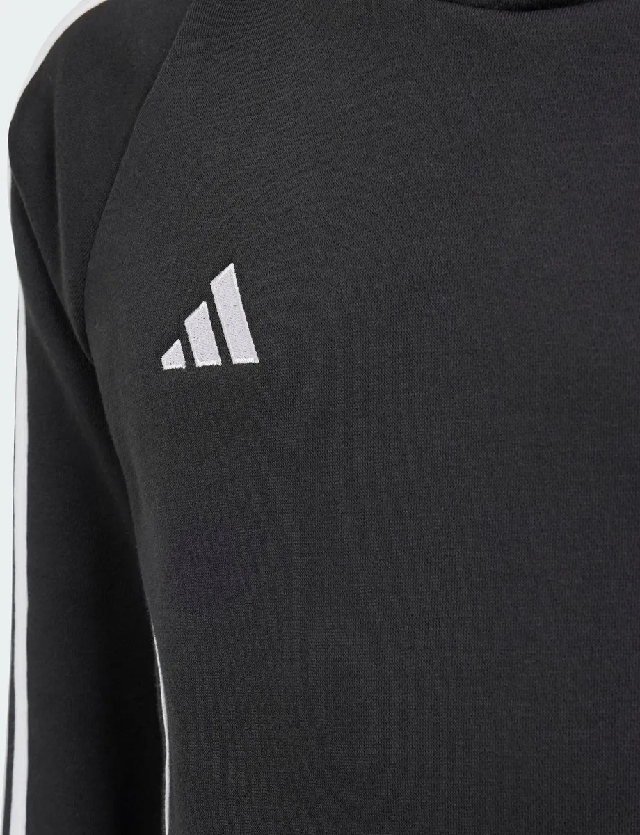 adidas Tiro 24 Sweat Hoodie Kids - 116 - Zwart