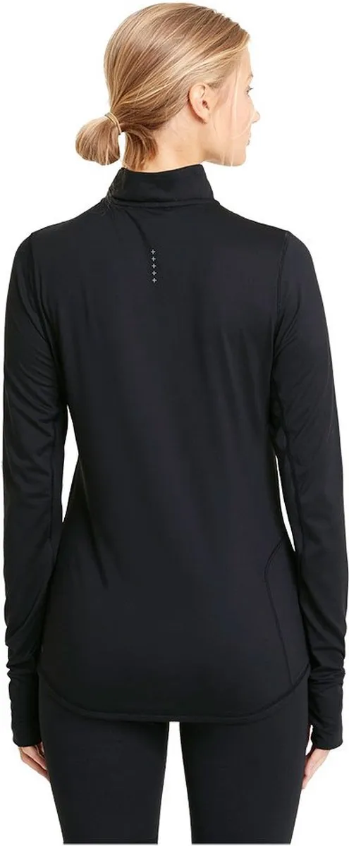 PUMA Run Favorite 1/4 Zip Sporttrui Dames - Zwart