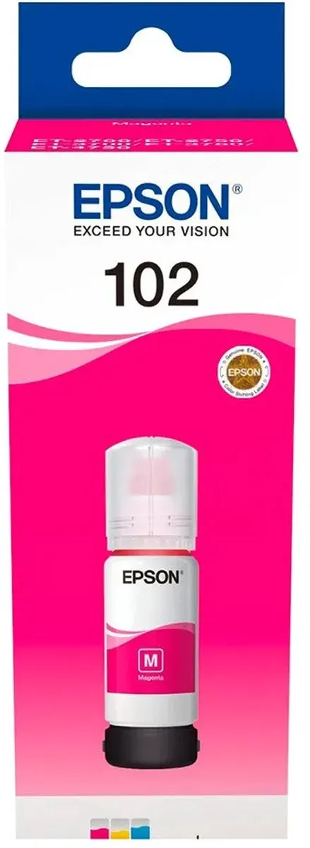 Epson 102 Magenta C13T03R340 Inktfles 70ml