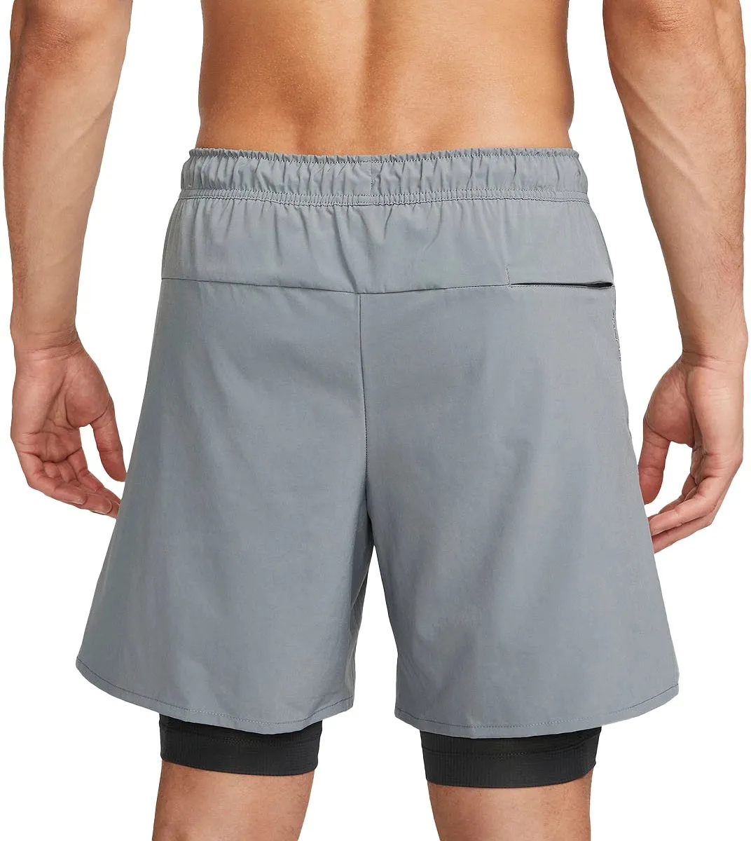 Nike Dri-FIT 7 2-in-1 Shorts - S - Grijs