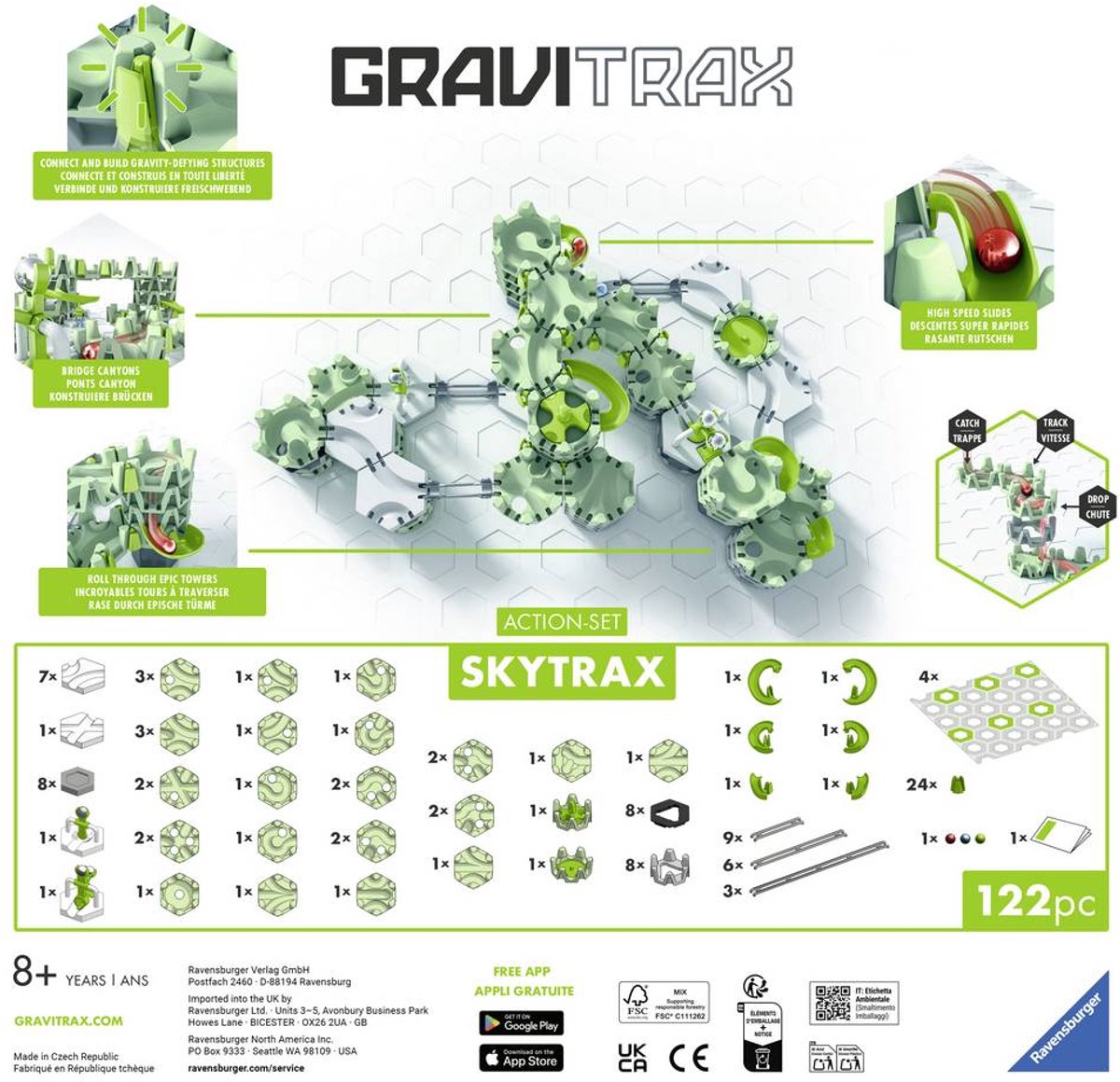Ravensburger 25959 GraviTrax - Action-Set M Skytrax