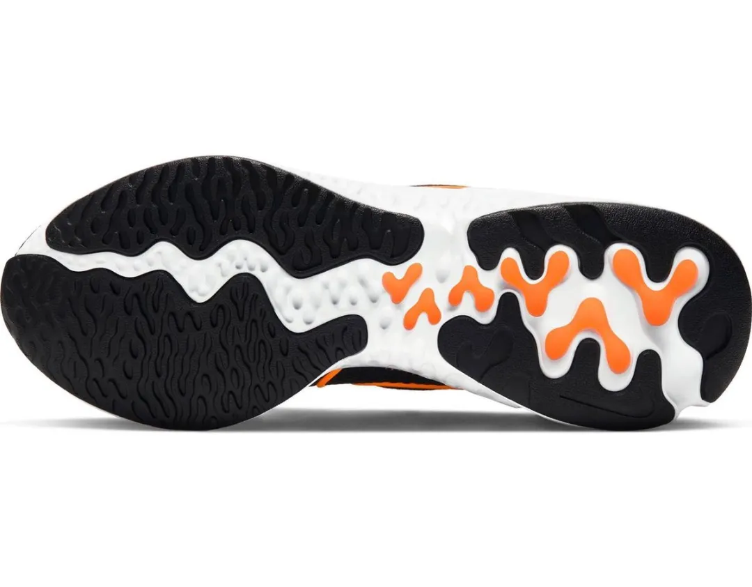 Nike Renew Run Sportschoenen - Maat 44 - Black/Total Orange