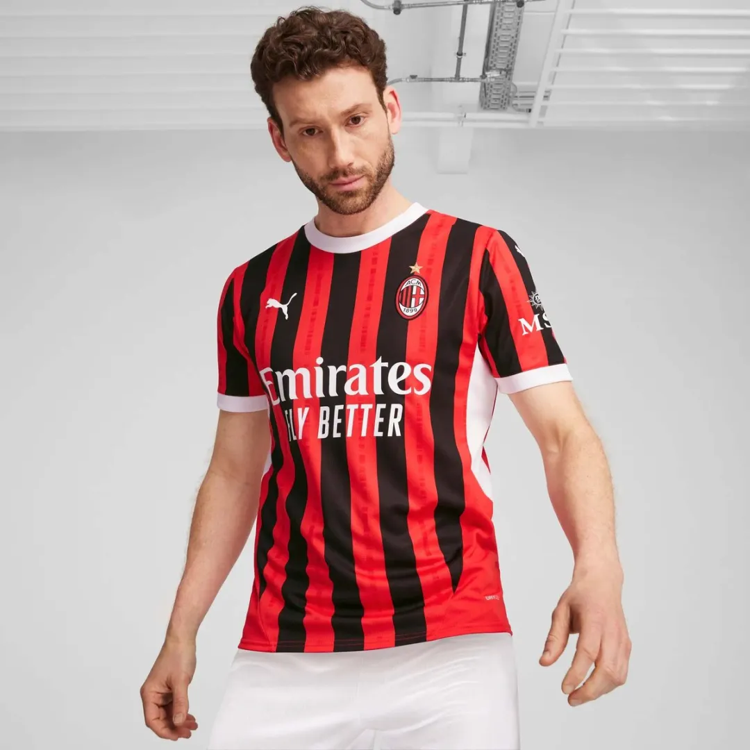 PUMA ACM Home Jersey Replica T-Shirt - L - Rood