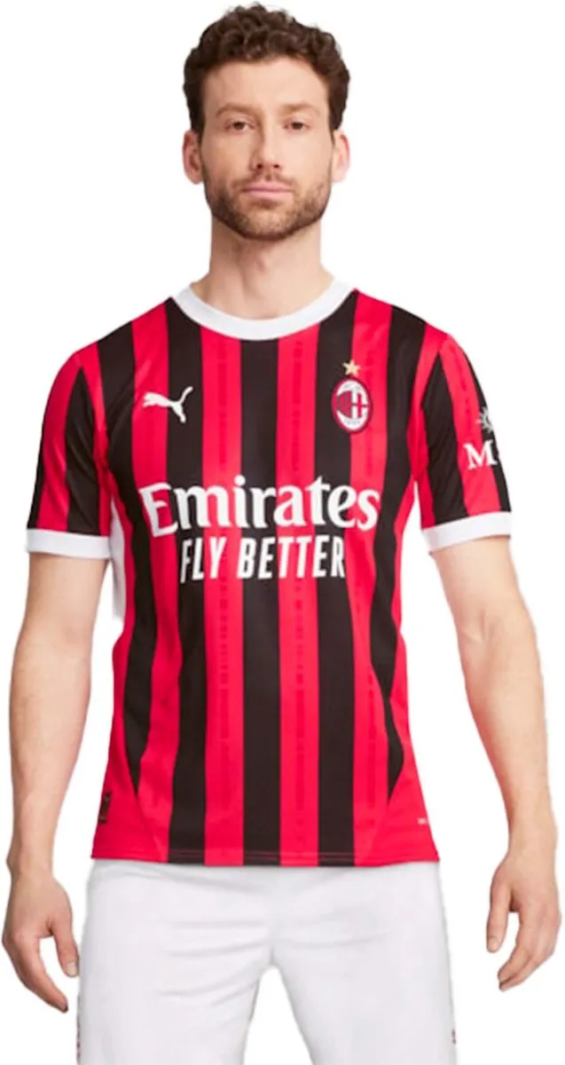 PUMA ACM Home Jersey Replica T-Shirt - L - Rood