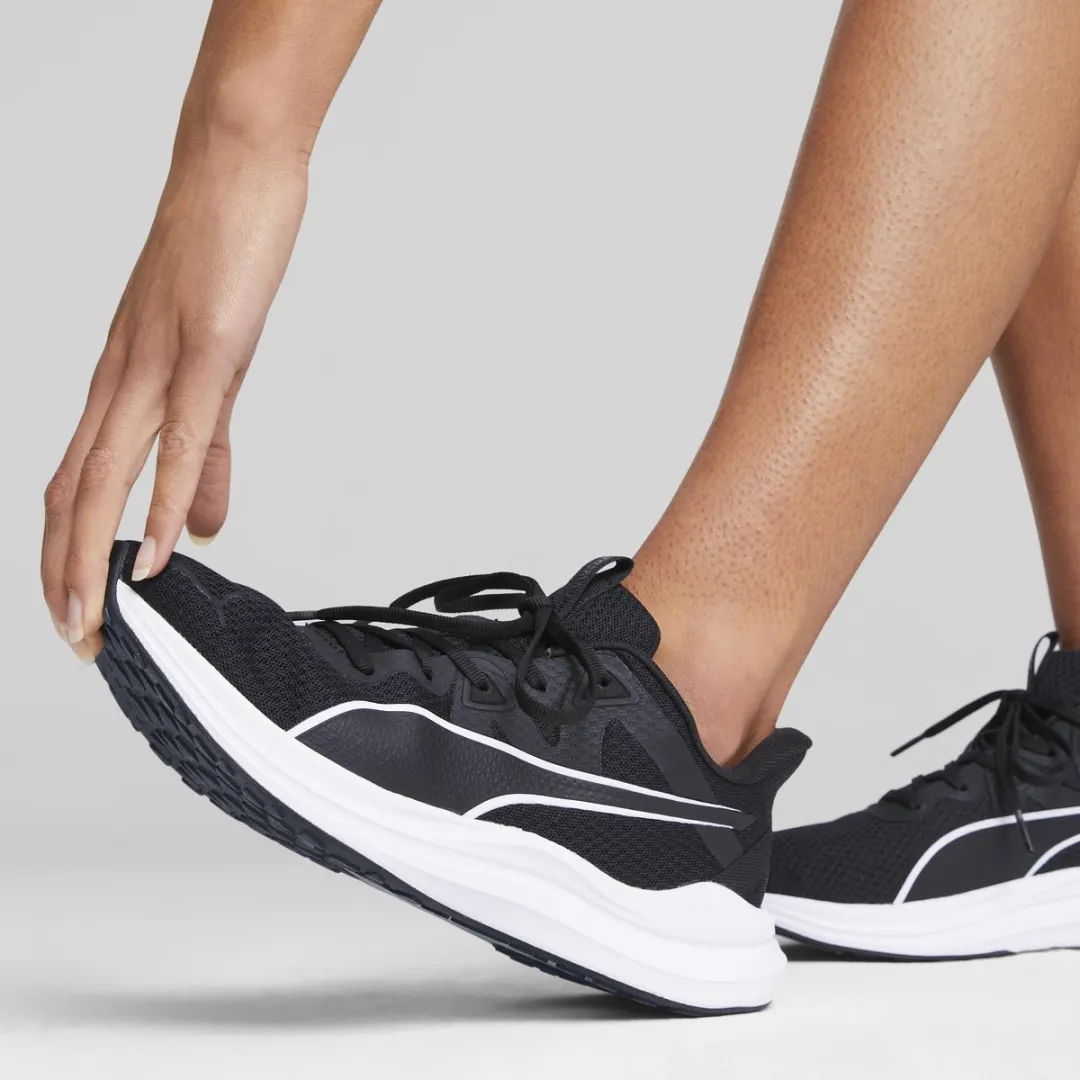 PUMA Reflect Lite Sportschoenen 42.5 - Zwart/Wit