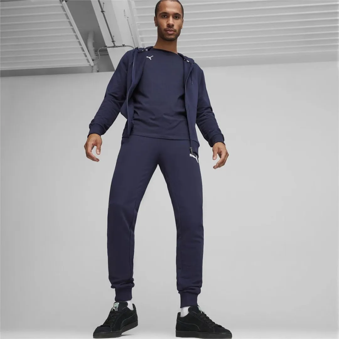 PUMA Teamgoal Hooded Sweat Full Zip - Marine - L
