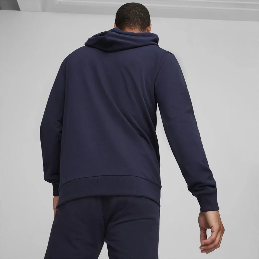 PUMA Teamgoal Hooded Sweat Full Zip - Marine - L