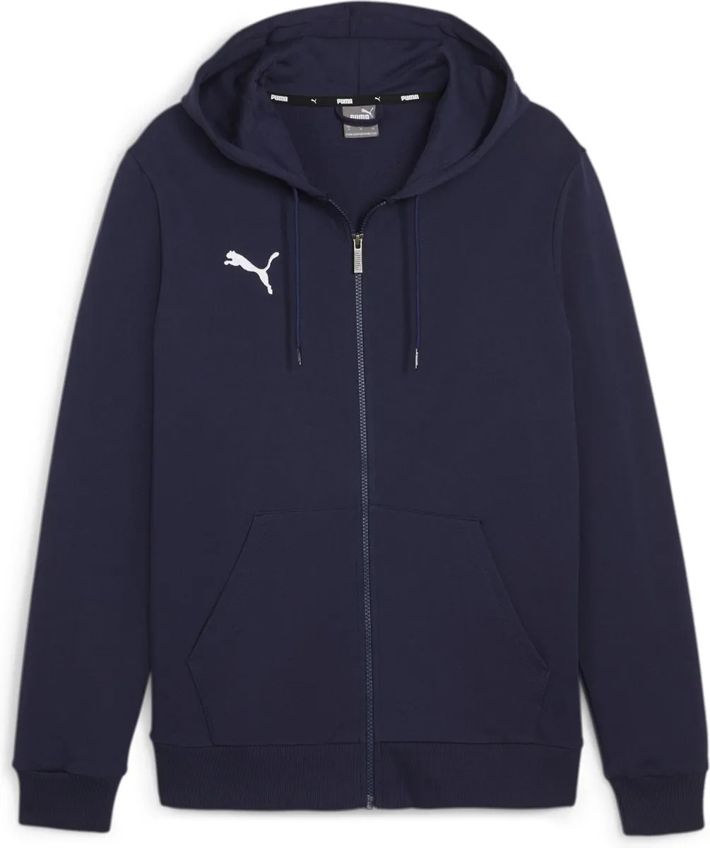 PUMA Teamgoal Hooded Sweat Full Zip