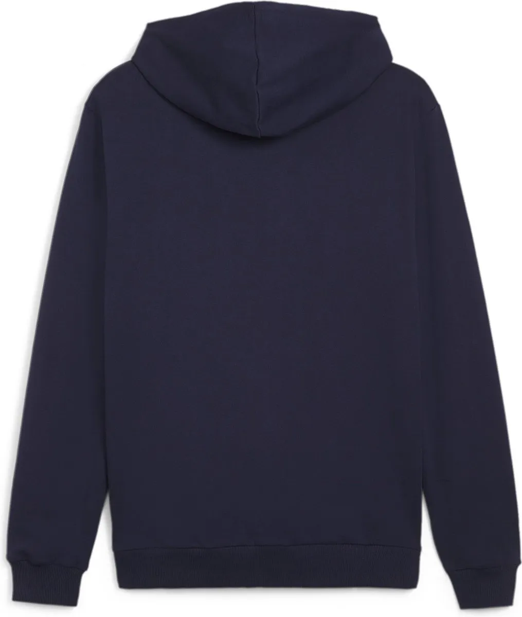 PUMA Teamgoal Hooded Sweat Full Zip - Marine - L
