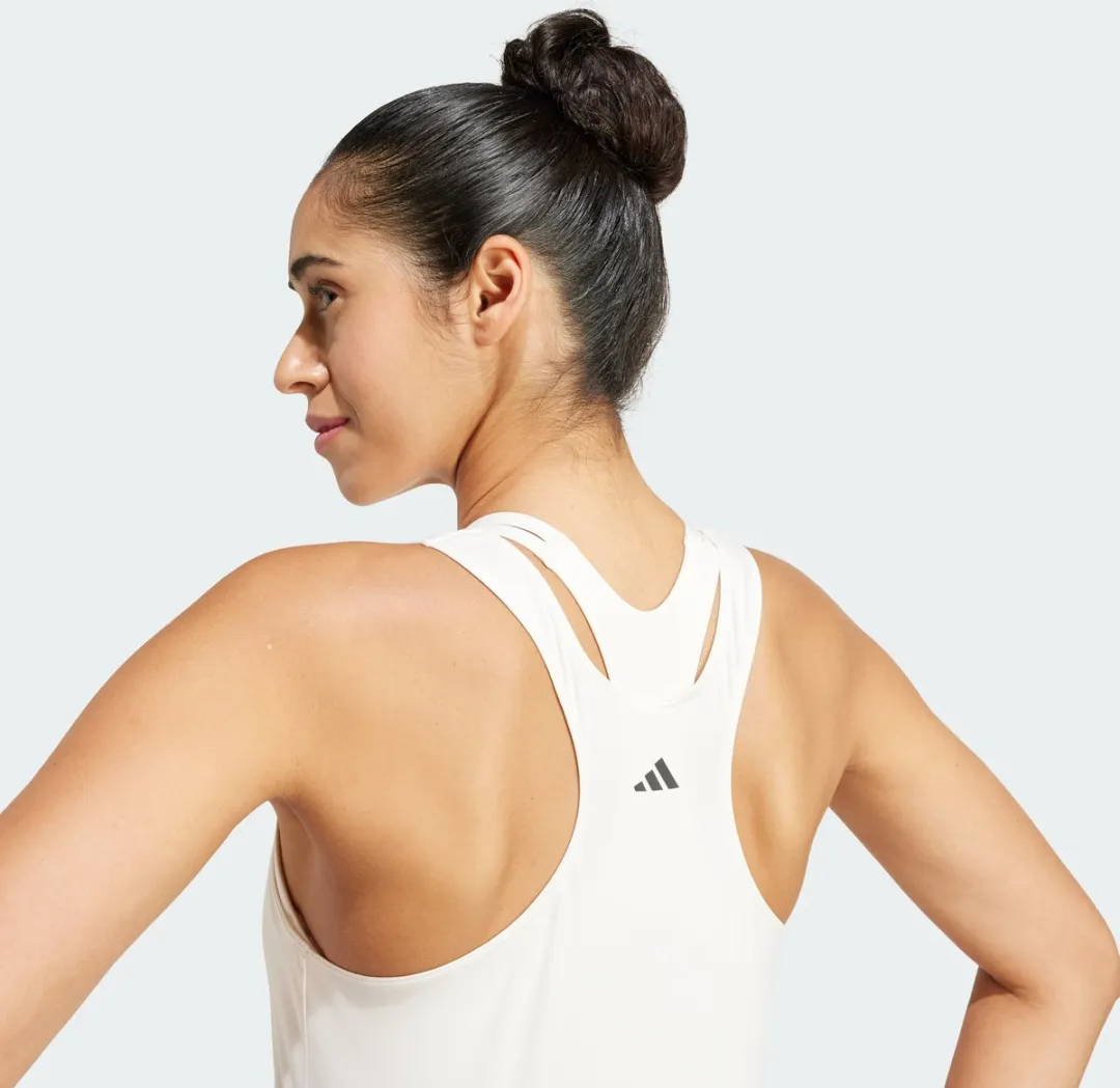 adidas Performance Power Reversible 3-Stripes Tanktop Wit - S