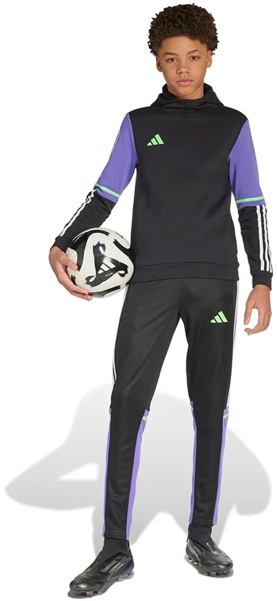 adidas F50 Hoodie - 5-6 jaar - Zwart/Purple Rush