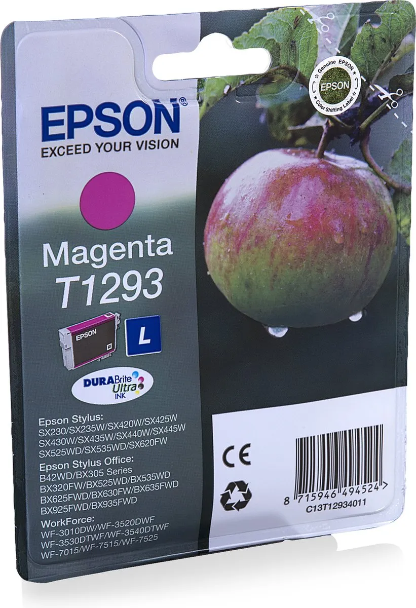 Epson T1293 Magenta Inktcartridge - 12ml