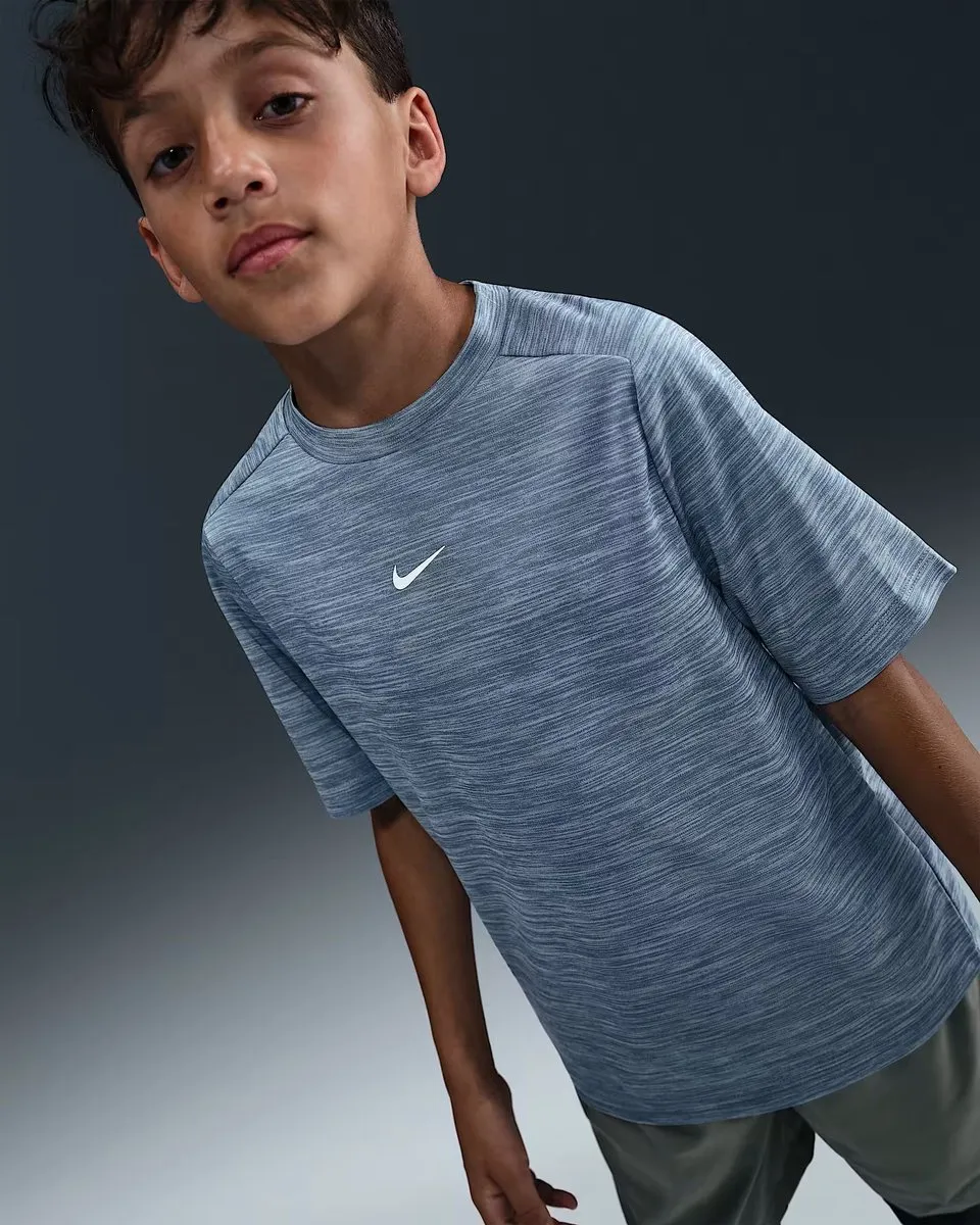 Nike Dri-Fit Hoodie HJ3771-499 - Jongens - Blauw