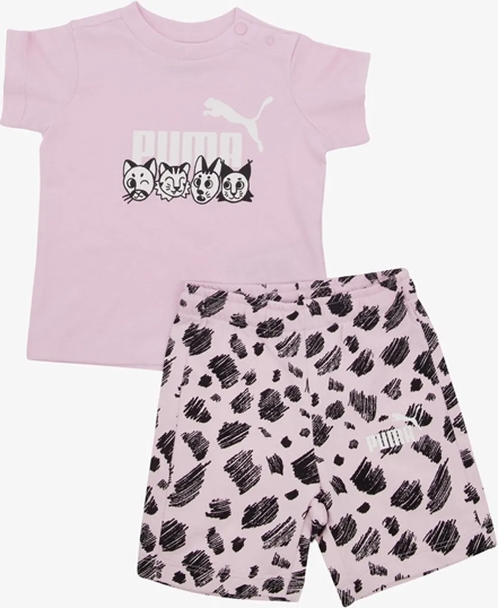 PUMA Ess+ Mates Infants Trainingspak 74 - Pearl Pink
