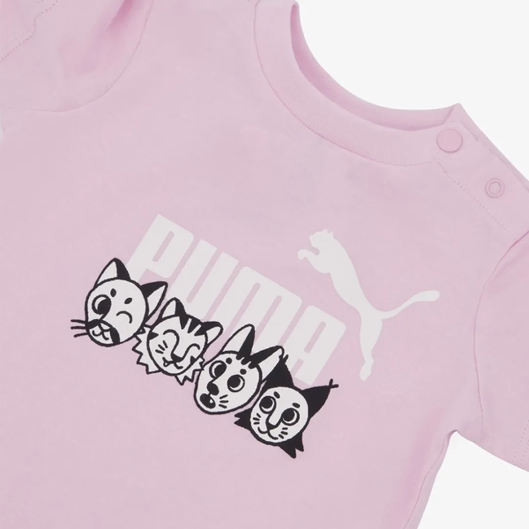 PUMA Ess+ Mates Infants Trainingspak 74 - Pearl Pink