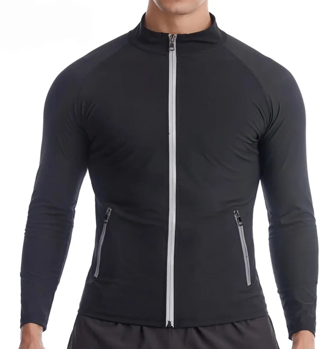 RedParrot Zweetpak Shirt Lange Mouwen - Maat L - Zwart