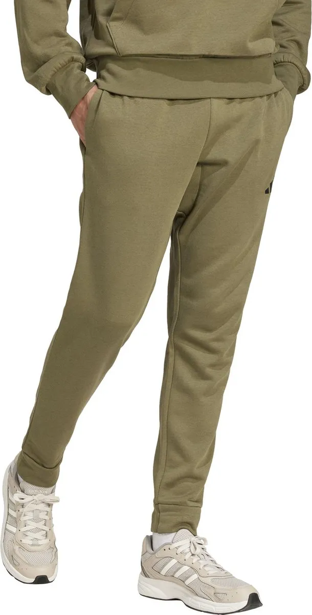 Adidas m feelcozy Joggingbroek M - Groen
