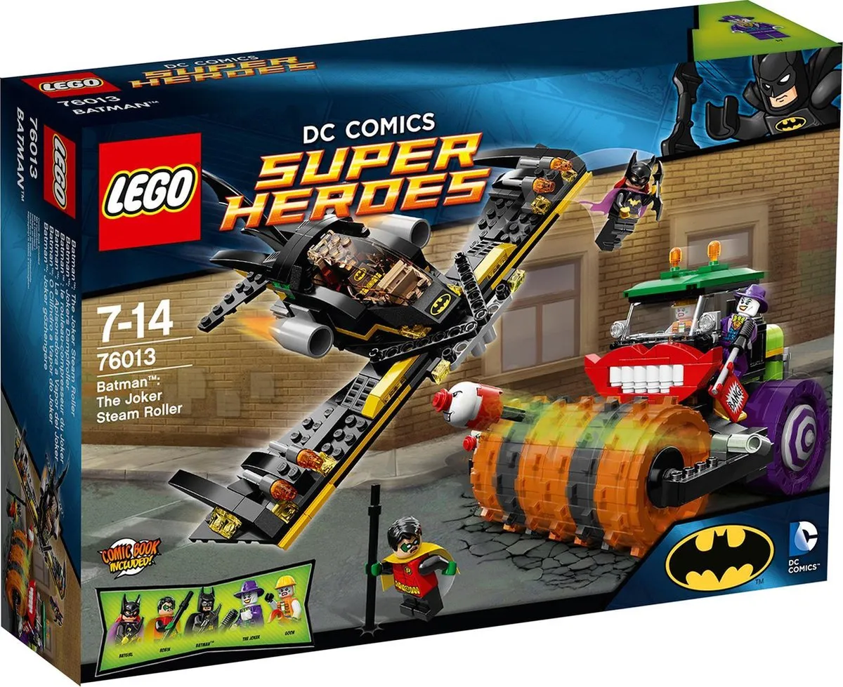 LEGO Super Heroes The Joker Stoomwals 76013