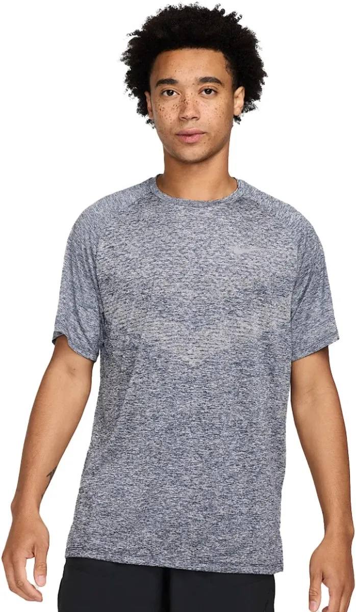 Nike Stride Dri-FIT Hardloopshirt Heren - S - Blauw - afbeelding 6 van 6