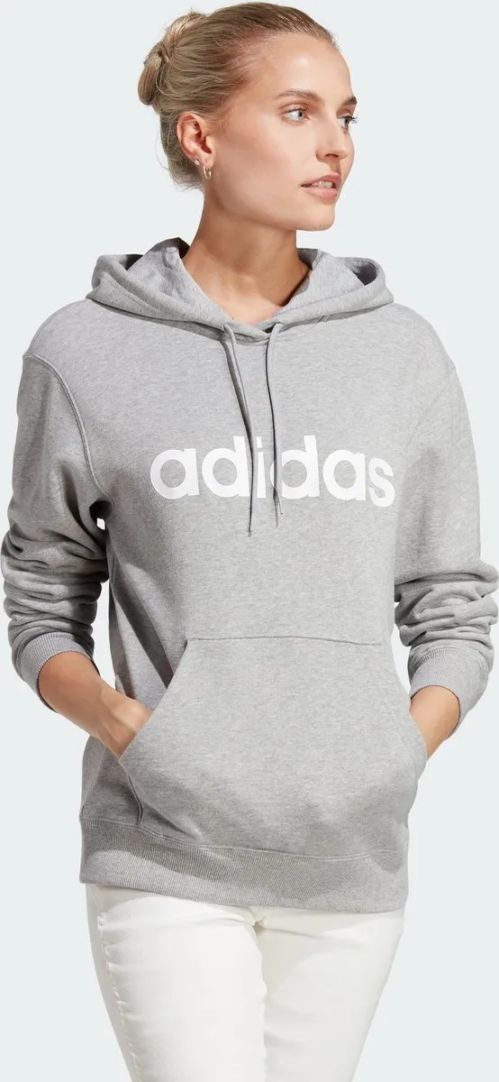 adidas Sportswear Essentials Linear Hoodie IC6884 - Grijs - L