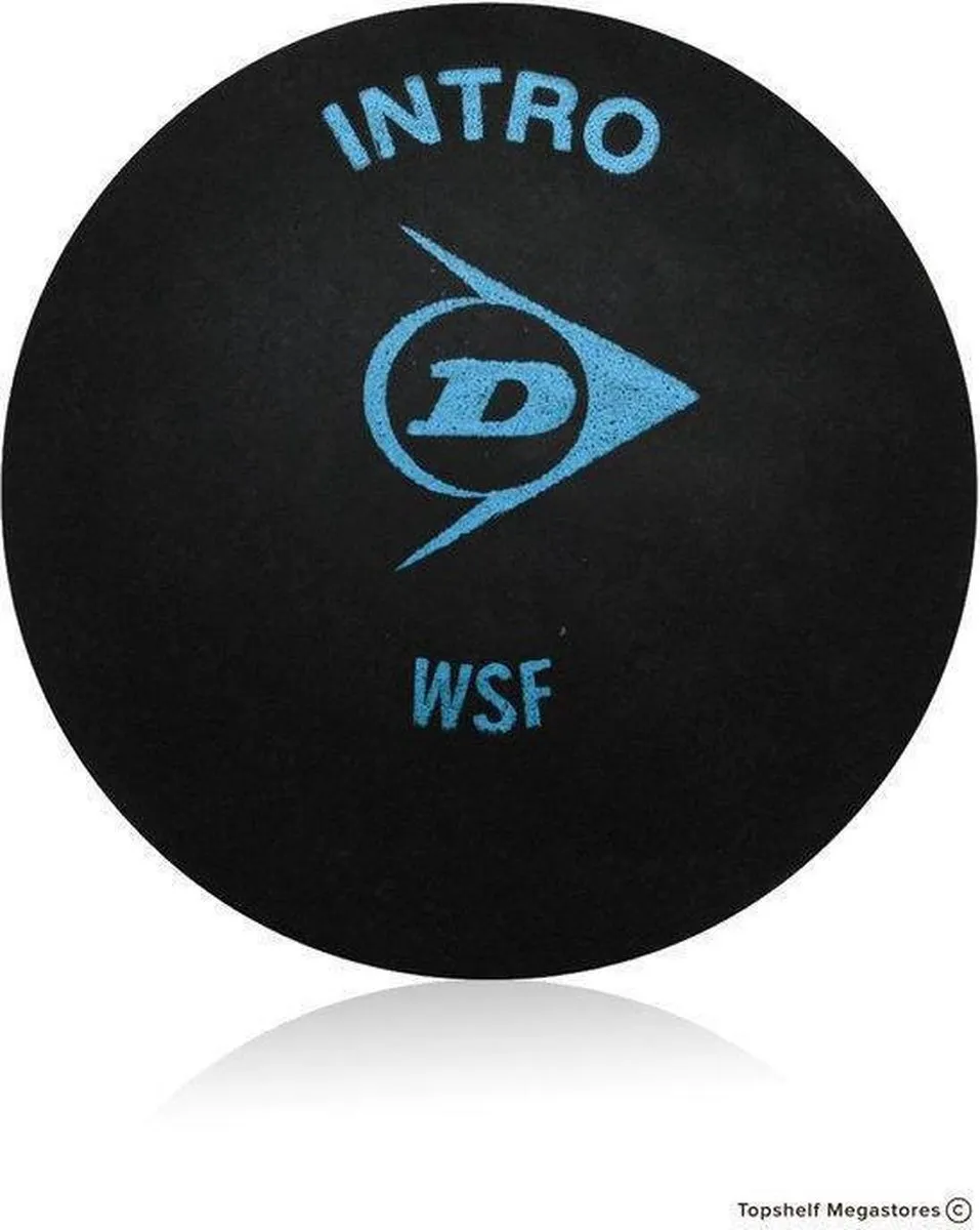 Dunlop Squashbal Blauwe Stip - 10 Stuks