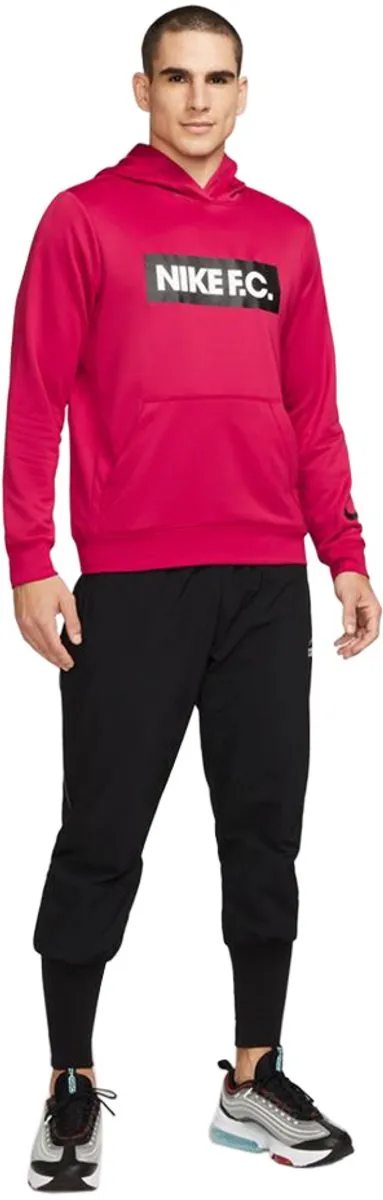 Nike Dri-FIT FC Libero Hoodie Heren - Roze L