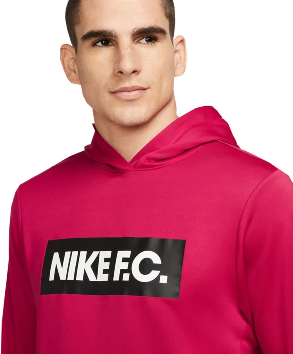 Nike Dri-FIT FC Libero Hoodie Heren - Roze L - afbeelding 6 van 6