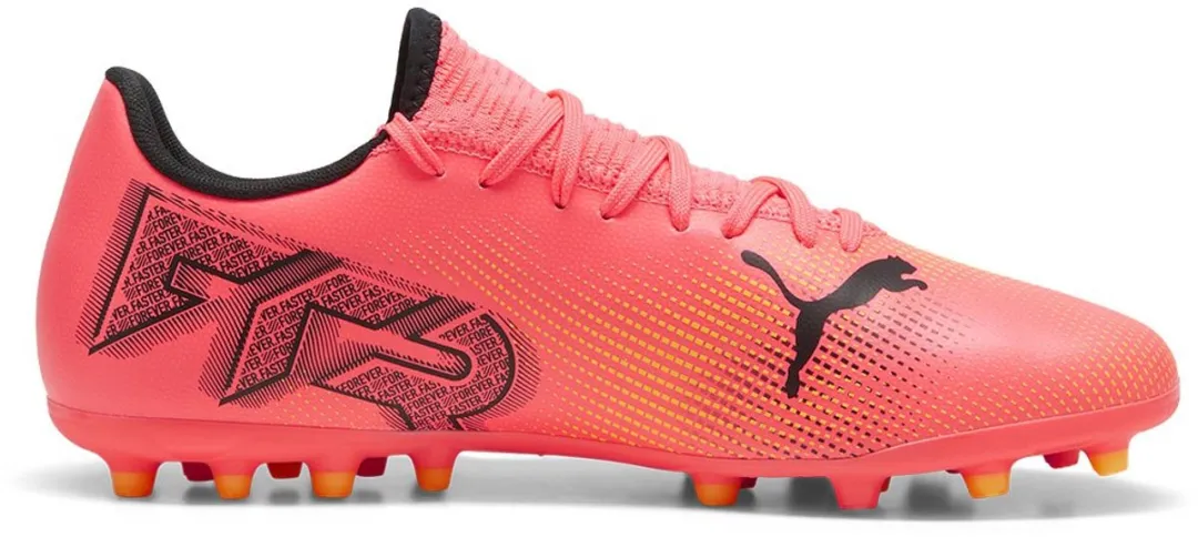 PUMA Future 7 Play Mg Voetbalschoenen - EU 46 - Oranje