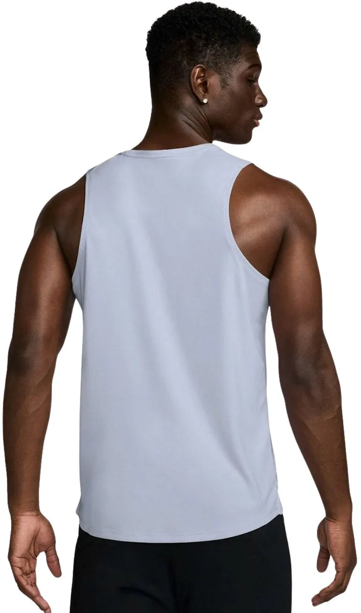 Nike Dri-FIT Miler Tanktop DV9321-057 - M - Grijs