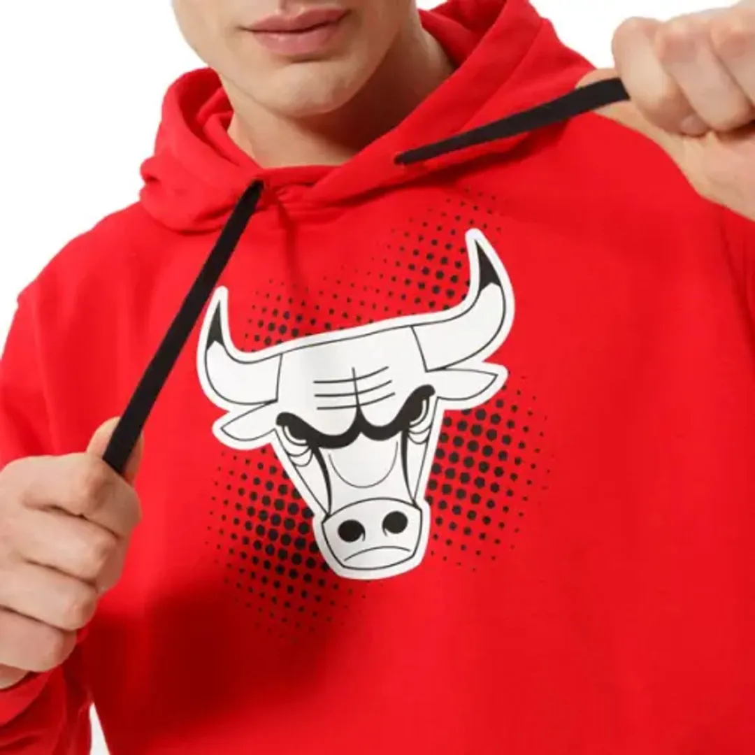 Nike Chicago Bulls Hoodie - Heren Rood S