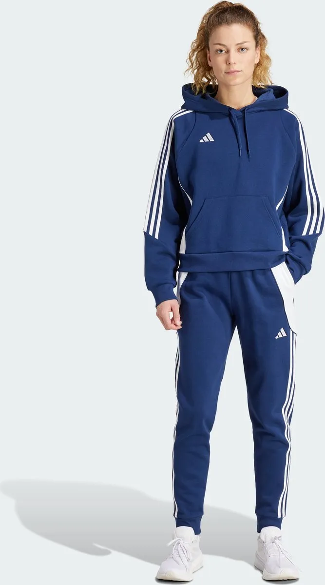 adidas Tiro 24 Sweat Hoodie - Dames M - Blauw