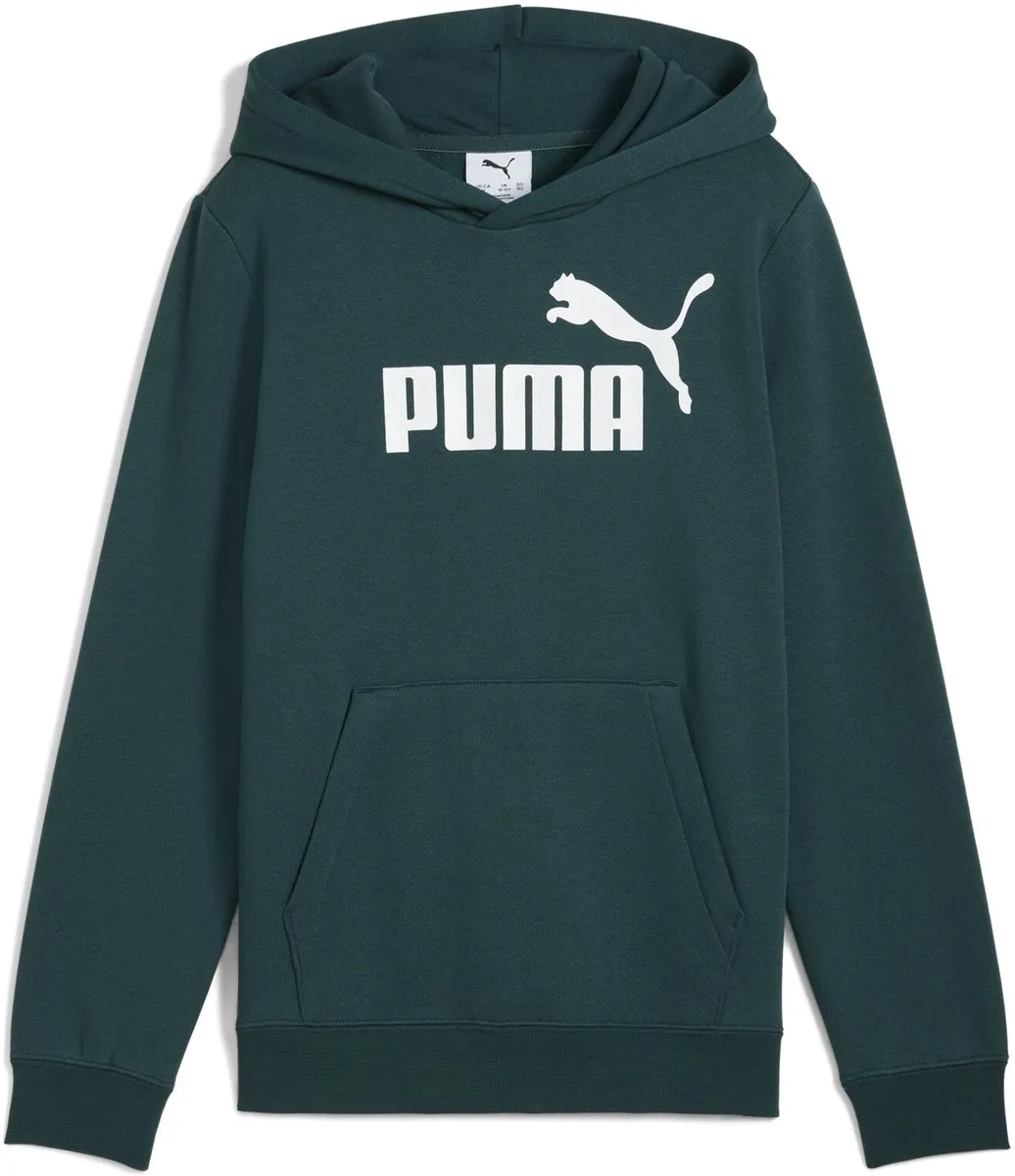 PUMA ESS No. 1 Logo Hoodie FL B Jongens Trui - 152 Green Terrain