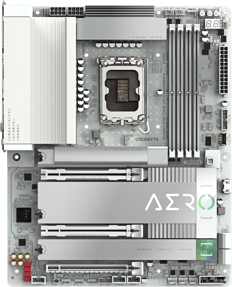 Gigabyte Z890 AERO G Moederbord - ATX