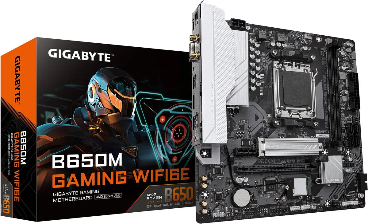 Gigabyte B650M GAMING WIFI6E Moederbord