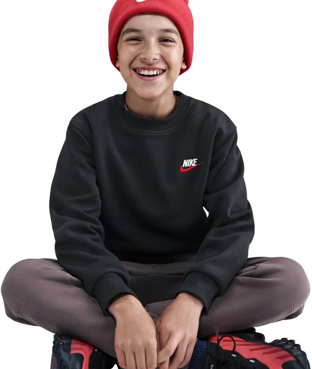 Nike Sportswear Club Fleece Trui Kinderen - Maat L - Zwart