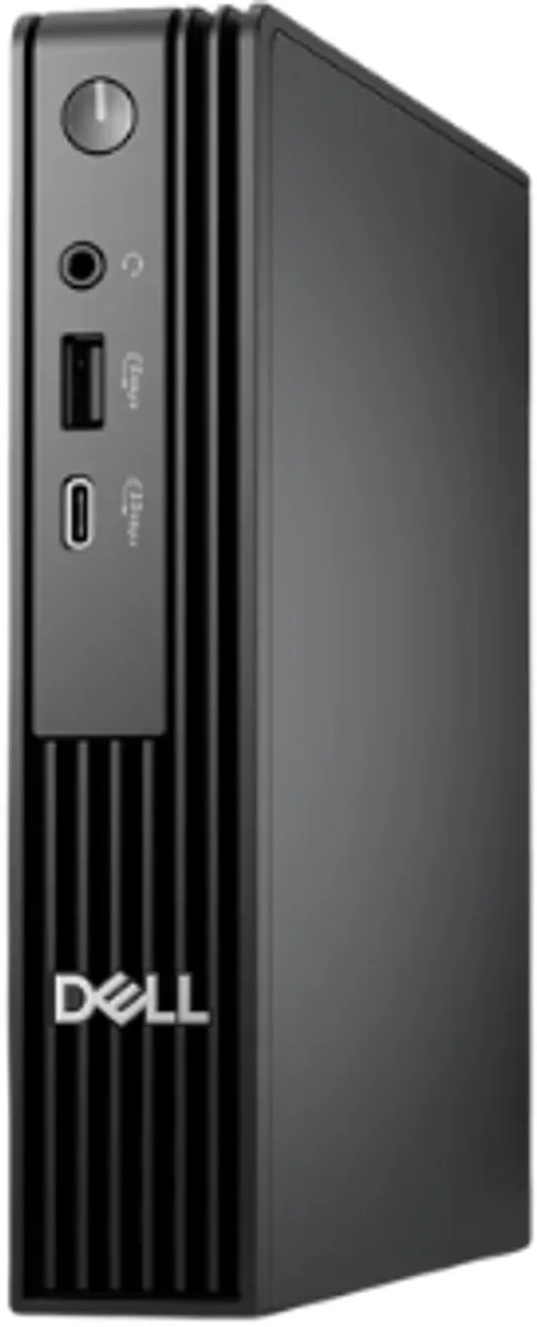 Dell Pro QCM1250 Mini PC – Intel Core i3-14100T, 8 GB RAM, 512 GB SSD, Windows 11 Pro