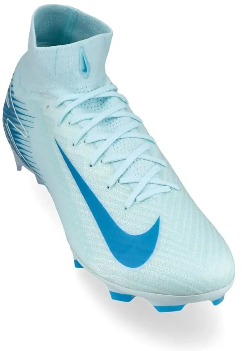 Nike Zoom Mercurial Superfly 10 Elite FG Voetbalschoenen - Maat 42 - Blauw