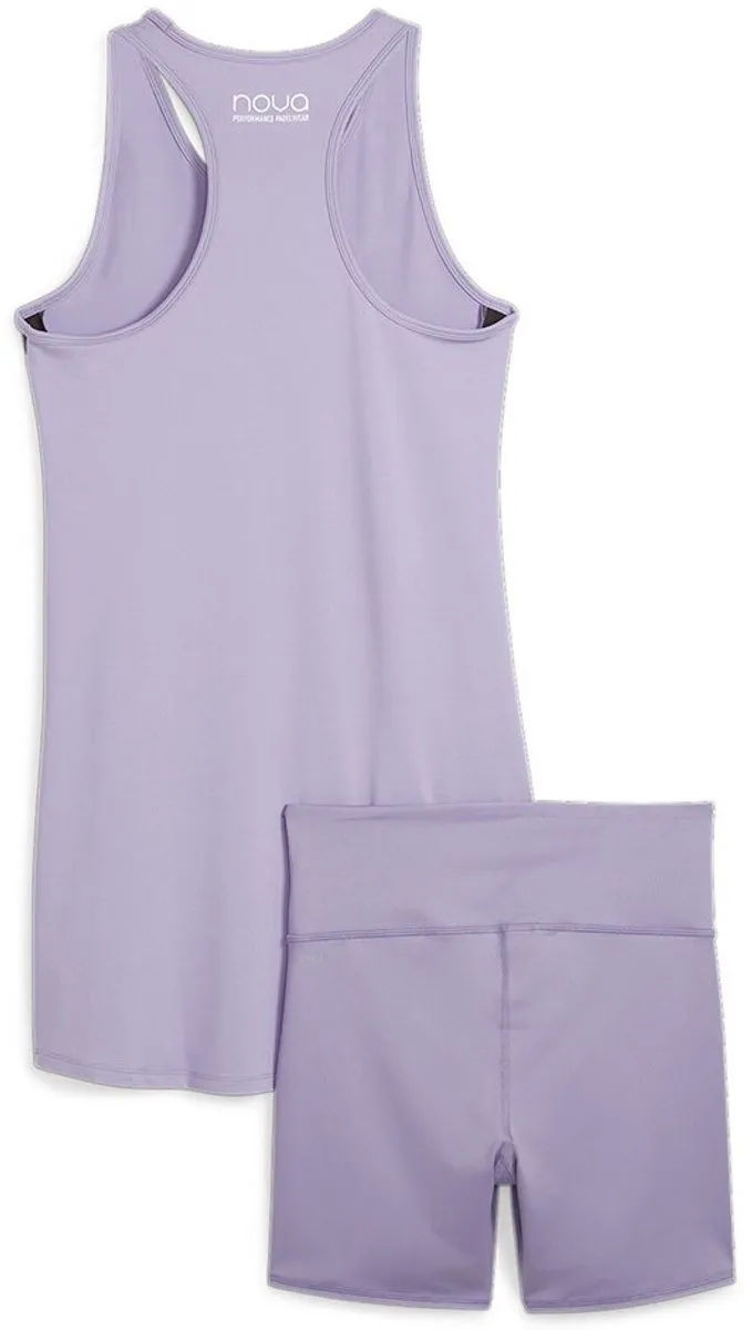 PUMA Individual Mouwloze Jurk - L - Paars