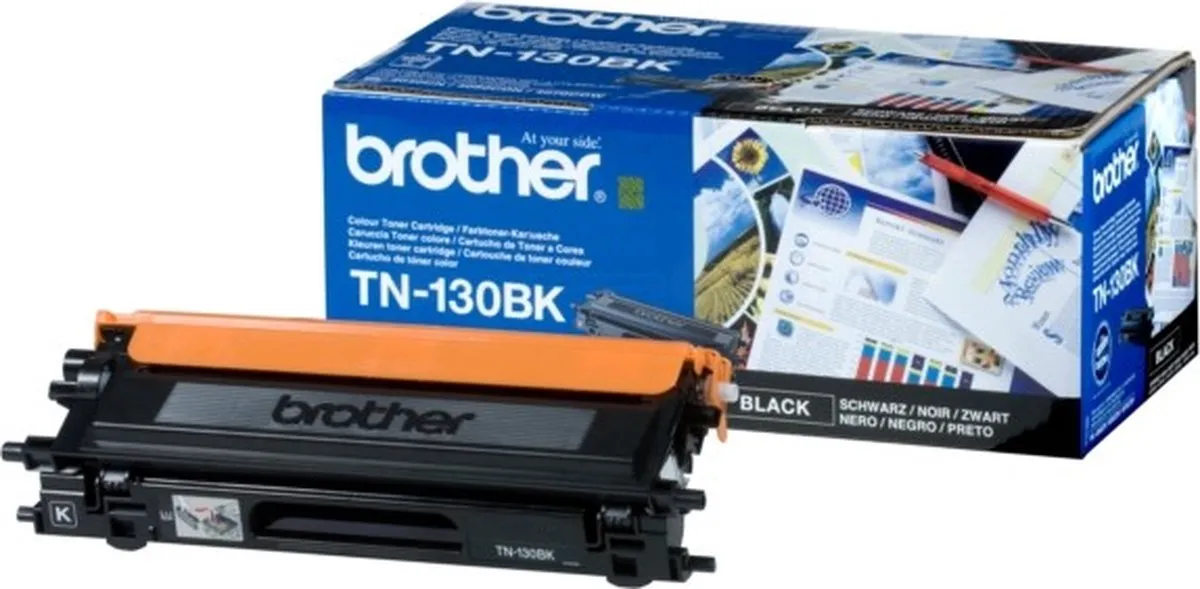 Brother TN-130BK Tonercartridge - Zwart