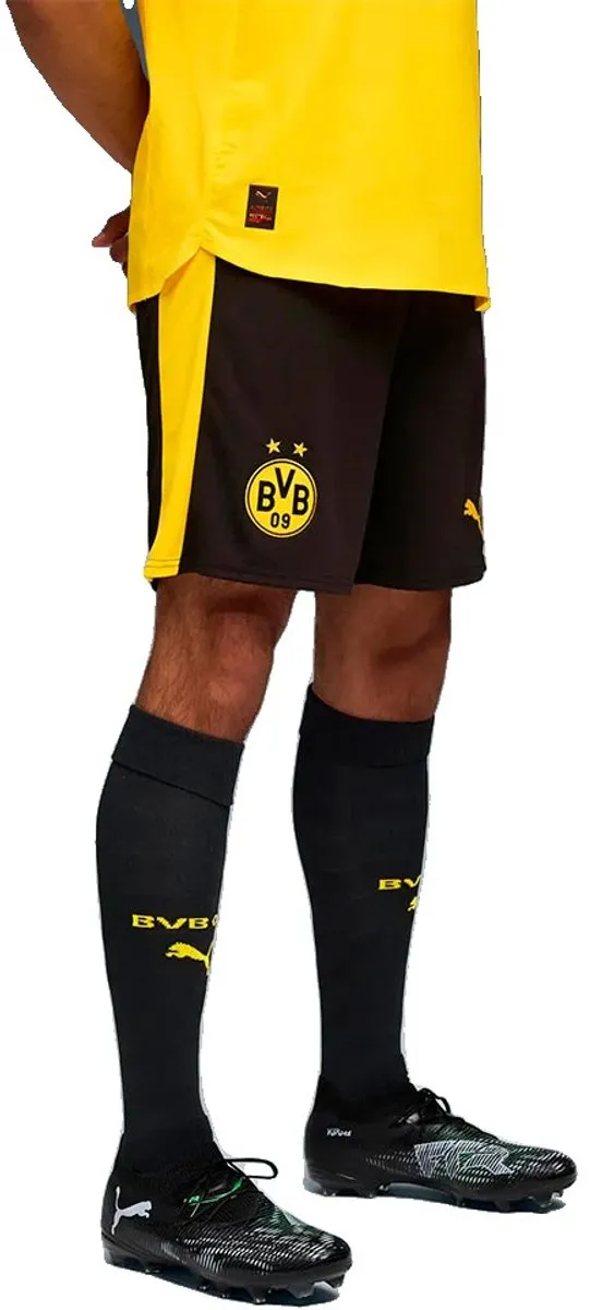 PUMA BVB Replica Korte Broek - Geel - M