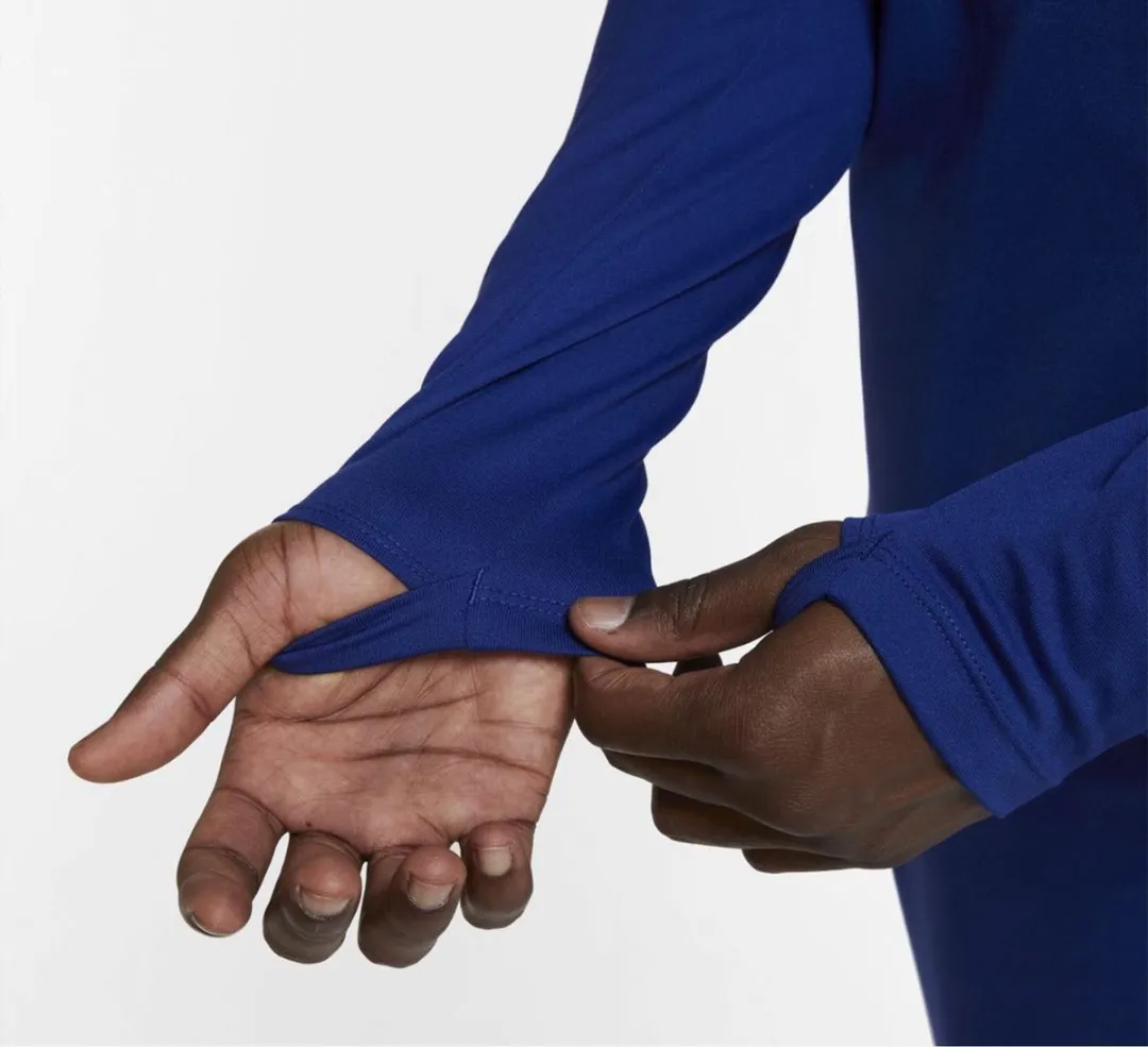 Nike Dry Academy Drill Top Sporttrui S - Blauw/Wit