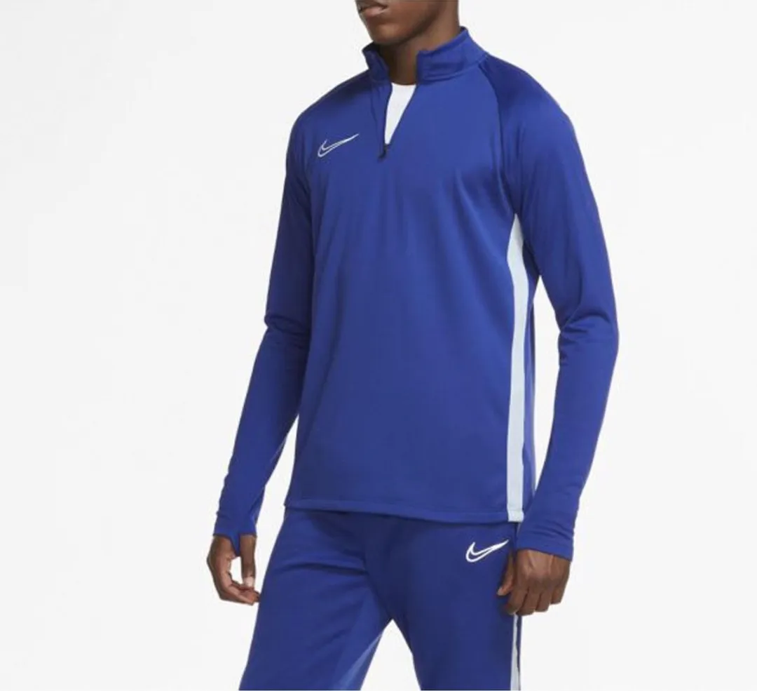 Nike Dry Academy Drill Top Sporttrui S - Blauw/Wit - afbeelding 6 van 6