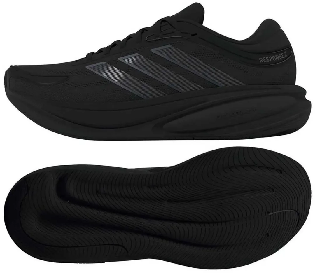 Adidas Response 2 Hardloopschoenen 43 1/3 - Zwart