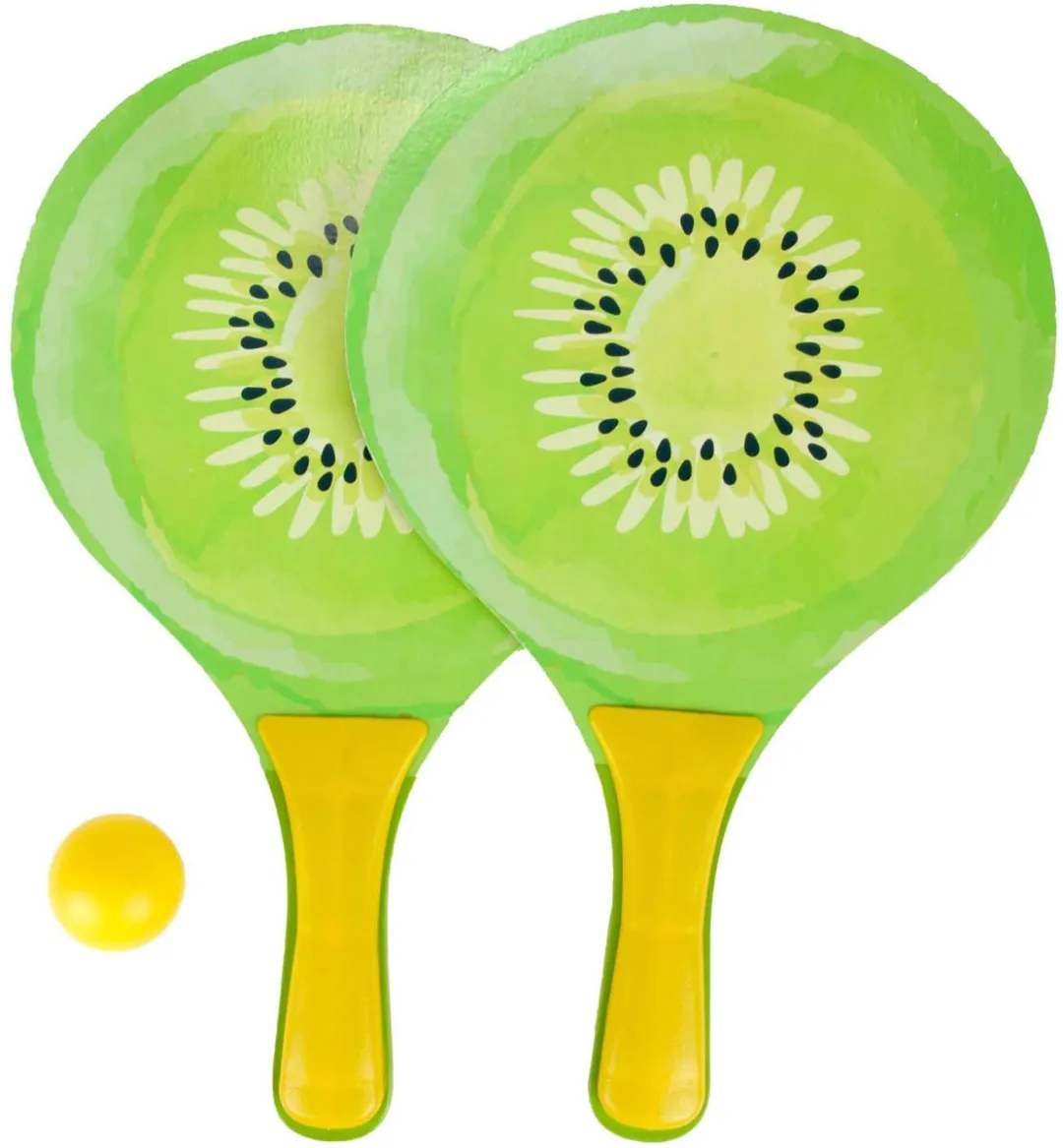 Toi-Toys Strand Tennisset Fruit - 3-delig - Meerkleurig
