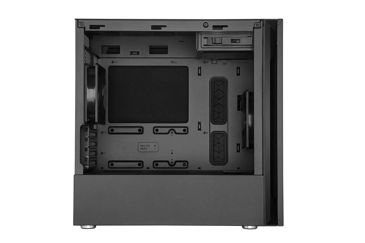 Cooler Master Silencio S400 ATX Behuizing - 4x 2.5" 4x 3.5" 1x 5.25"