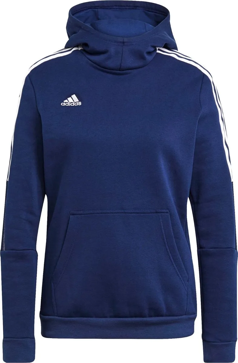Adidas Tiro 21 Sweater Met Kap Dames XS - Marine