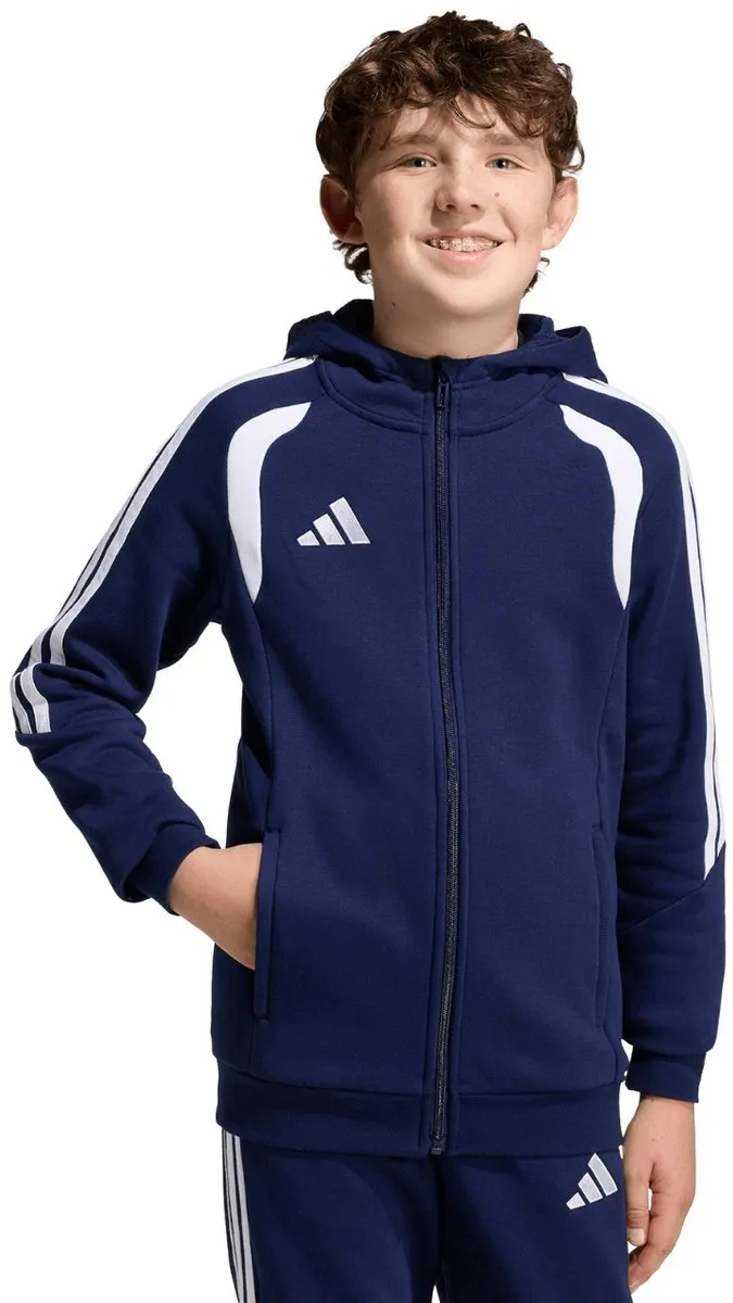 adidas Tiro 26 League Sweat Hoodie Kinderen - 140cm Marineblauw
