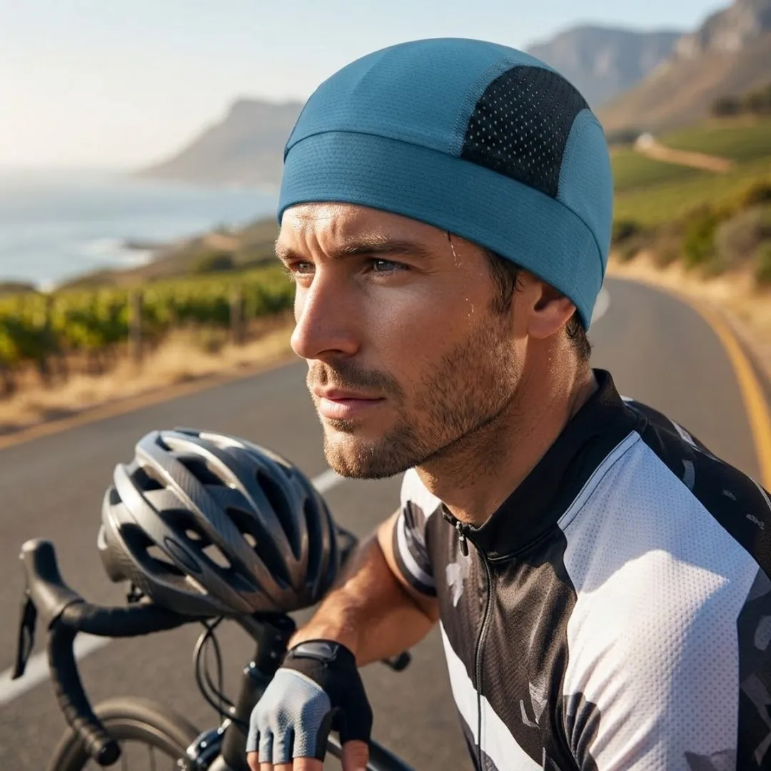 NUVEX Donkerblauw/Zwart Fietsmuts 2-pack - Unisex