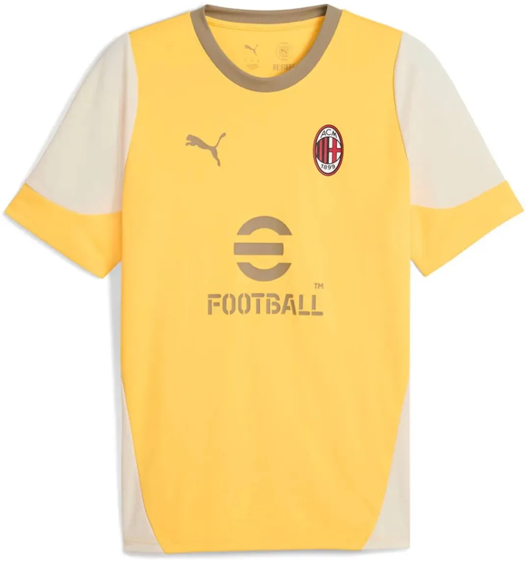 PUMA AC Milan 25/26 Training T-shirt Geel M
